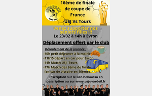 16ème/8ème de finale de coupe de France